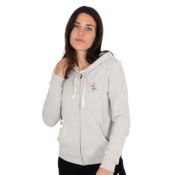 🔆HURLEY🔆 BIRDS OF PARADISE ZIP UP HOODIE SWEATSHIRT - Picture 6 of 16